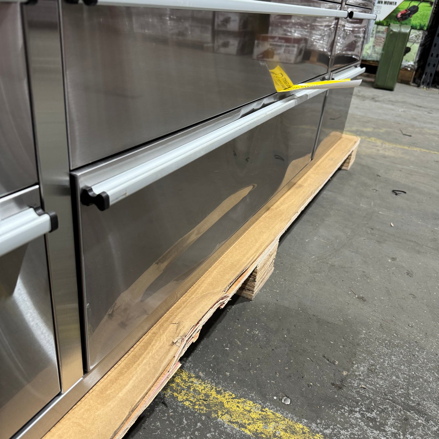 Courier Damaged Crytec | 72" Tool Cabinet | Stainless Steel | Wooden Top | 10 Drawers | 1