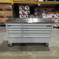 (Ex showroom) Crytec Pro Cab Grey 55 inch Stainless Steel Top Tool Cabinet Snap On Style Box
