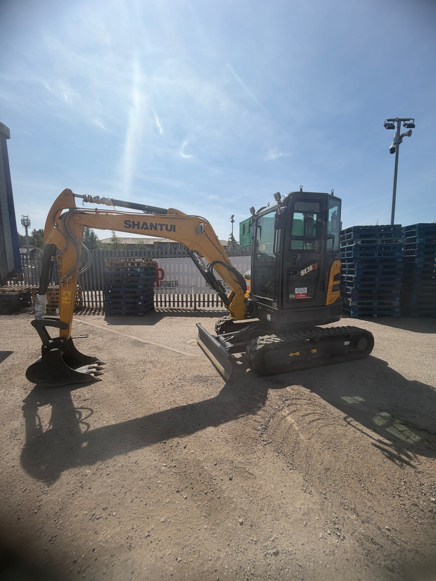 EX Demo Shantui SE36SR Mini Excavator | Yanmar Engine Euro Stage 5 | 3800kg | 3 Cylinder