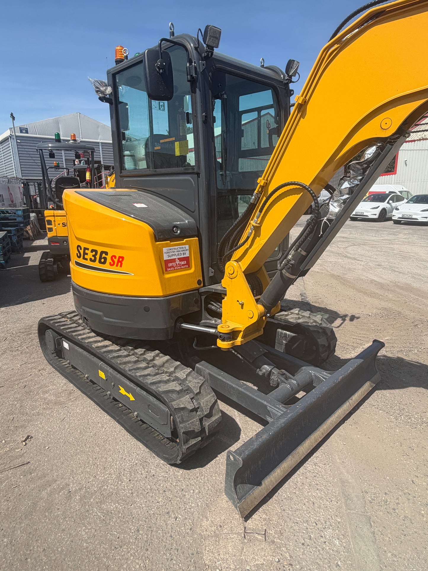 EX Demo Shantui SE36SR Mini Excavator | Yanmar Engine Euro Stage 5 | 3800kg | 3 Cylinder