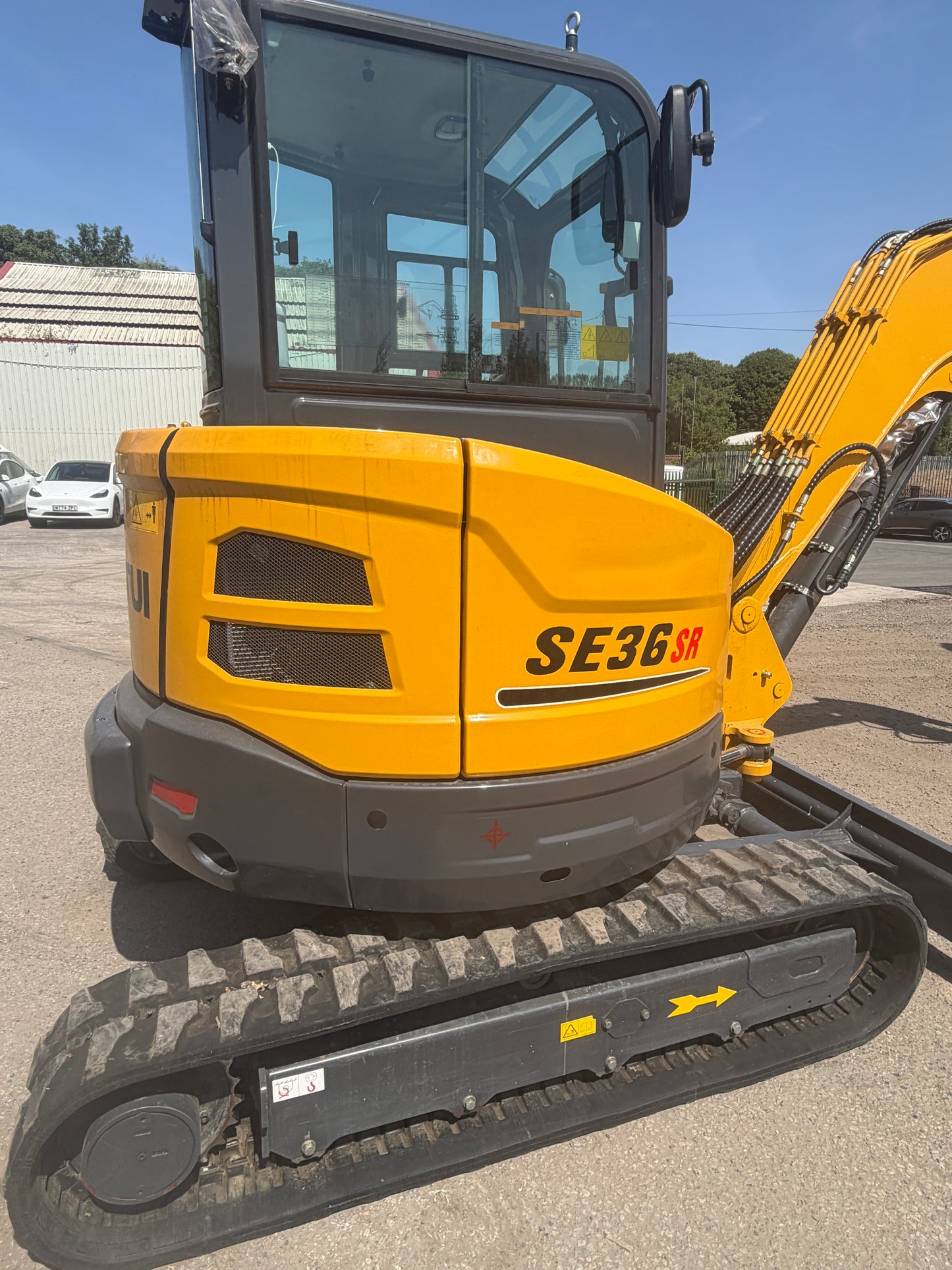 EX Demo Shantui SE36SR Mini Excavator | Yanmar Engine Euro Stage 5 | 3800kg | 3 Cylinder