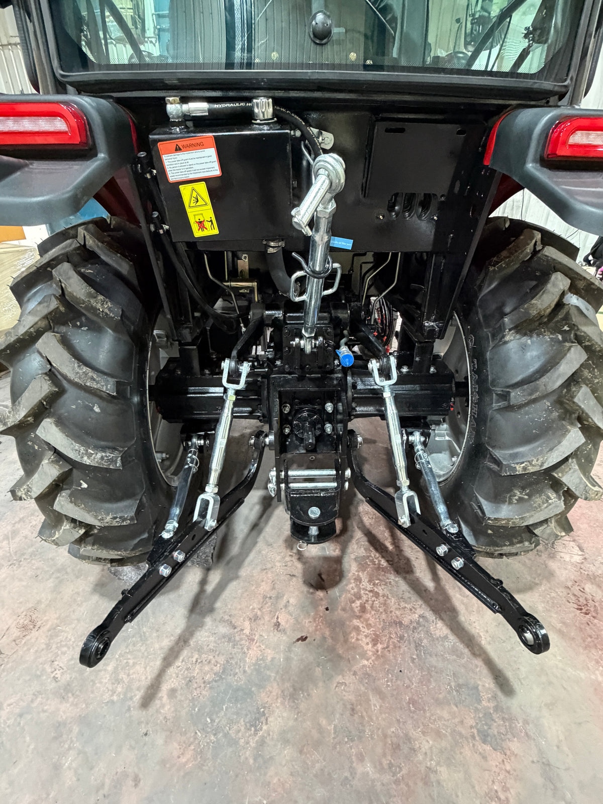 Crytec Power 504 Tractor – 50HP 4WD with Cabin
