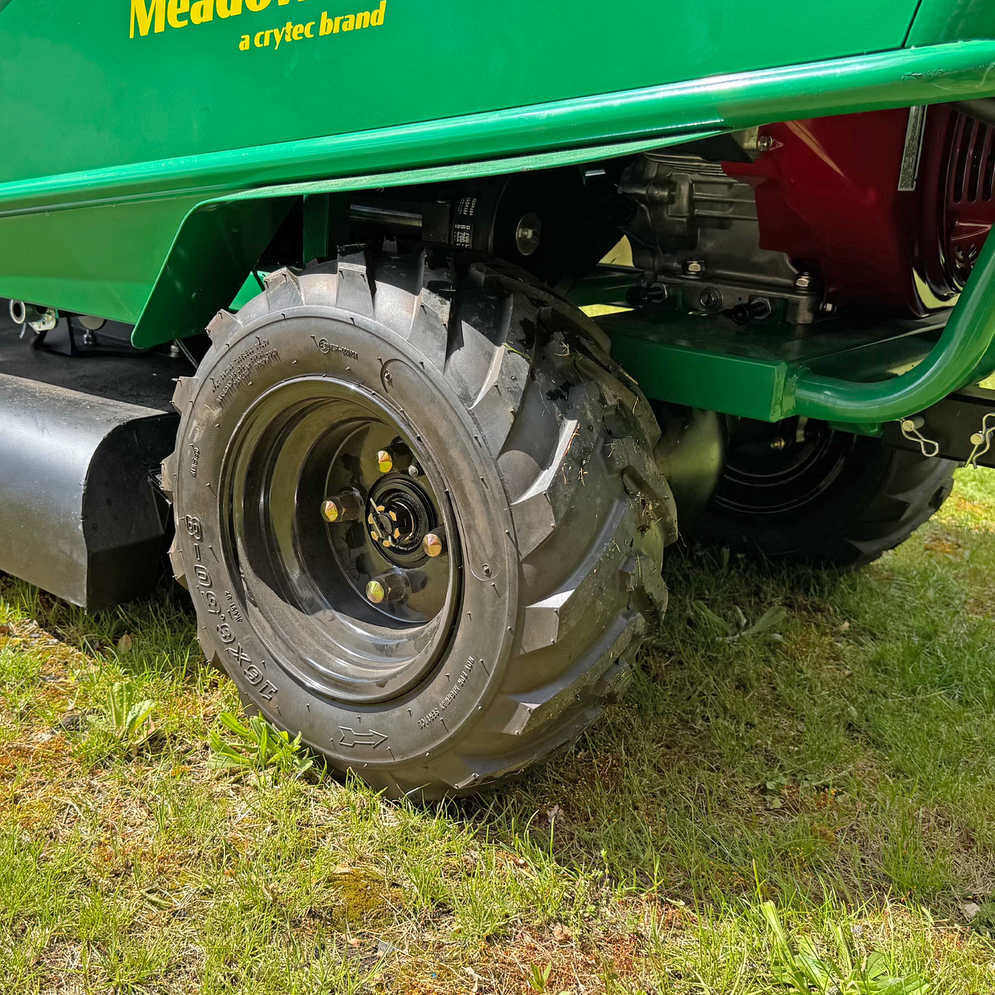 Meadow Master Compact Rough Cut Ride On Mower Honda GX630