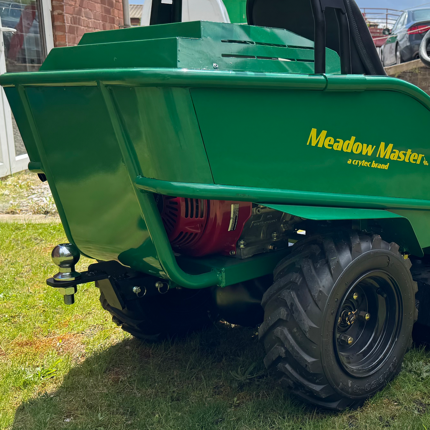 Meadow Master Compact Rough Cut Ride On Mower Honda GX630