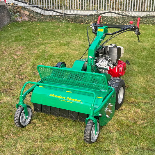 Meadow Master 12hp Compact Pedestrian Walk Behind Flail Mower | Honda GX390