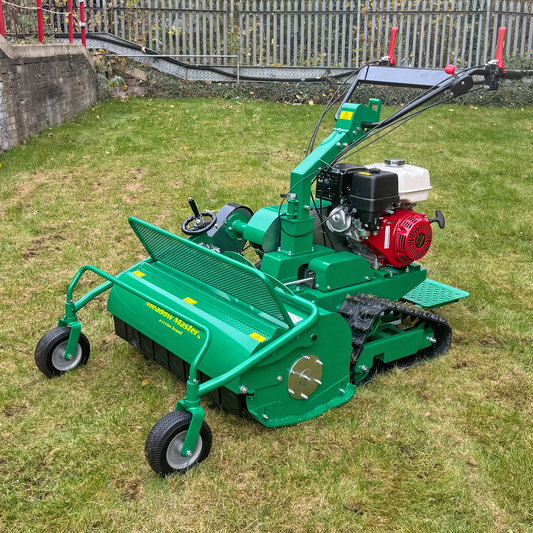 Meadow Master 12hp Compact Pedestrian Walk Behind Flail Mower | Honda GX390