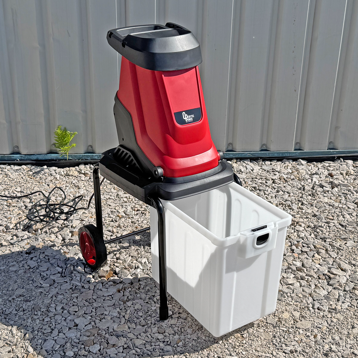 Crytec New 2 in 1 Shredder / Mulcher Pro | 2800W | 45mm | 5 Metre Cable