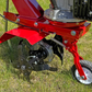 CRYTEC 139cc Petrol Tiller 3.1HP 139cc 4 Blade 360mm Garden Cultivator Rotovator