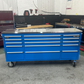 Crytec Pro Cab Blue 72 inch Stainless Steel Top Tool Cabinet Snap On Style Box