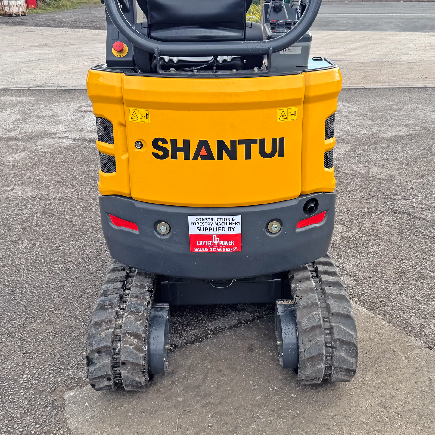 Shantui SE17SR Mini Excavator | Kubota Engine Euro Stage 5 | 1800kg | 3 Cylinder