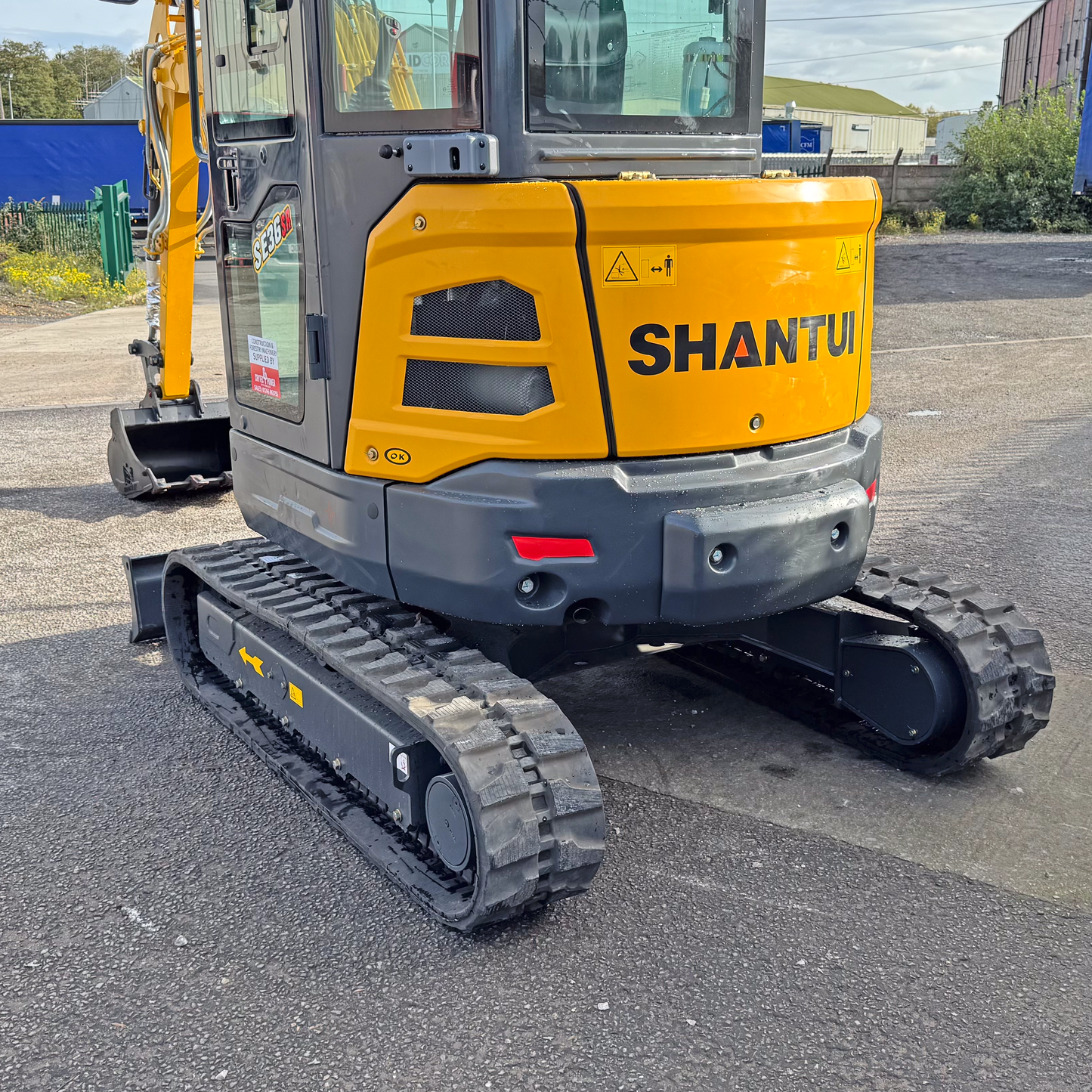 Shantui SE36SR Mini Excavator | Yanmar Engine Euro Stage 5 | 3800kg | 3 Cylinder