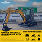 Shantui SE36SR Mini Excavator | Yanmar Engine Euro Stage 5 | 3800kg | 3 Cylinder