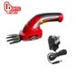 Crytec 2-in-1 Cordless Electric Shearer Trimmer – 7.2V Grass, Shrub & Hedge Pruner