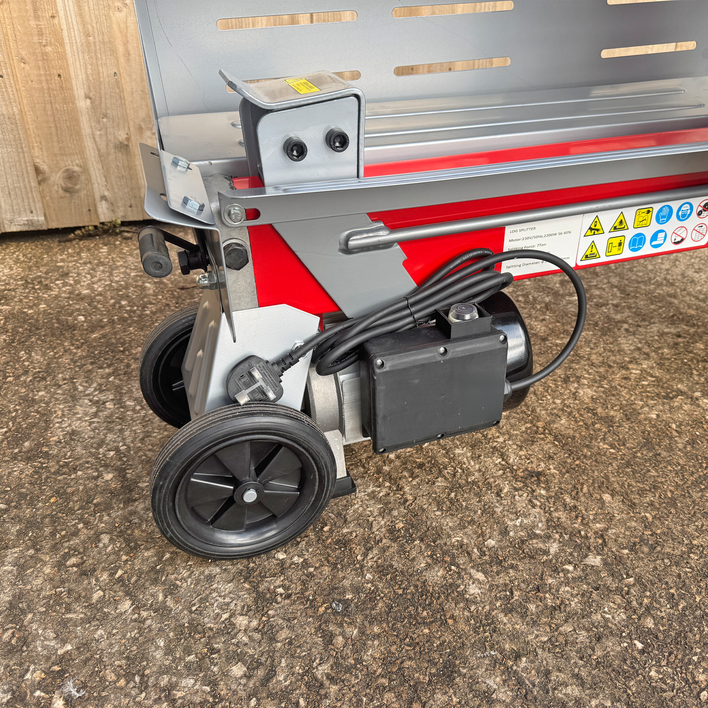 Crytec | CRLS7-E | TABLE TOP | Electric Log Splitter | Hydraulic | 7 Tonne Force | 2200W 230V