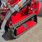 Crytec Tracked Mini Skid Steer Loader 23HP Petrol Rato Engine