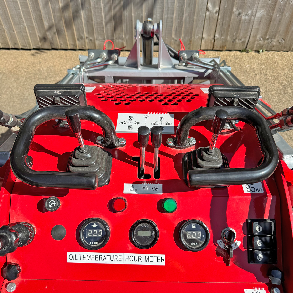 Crytec Tracked Mini Skid Steer Loader 23HP Petrol Rato Engine
