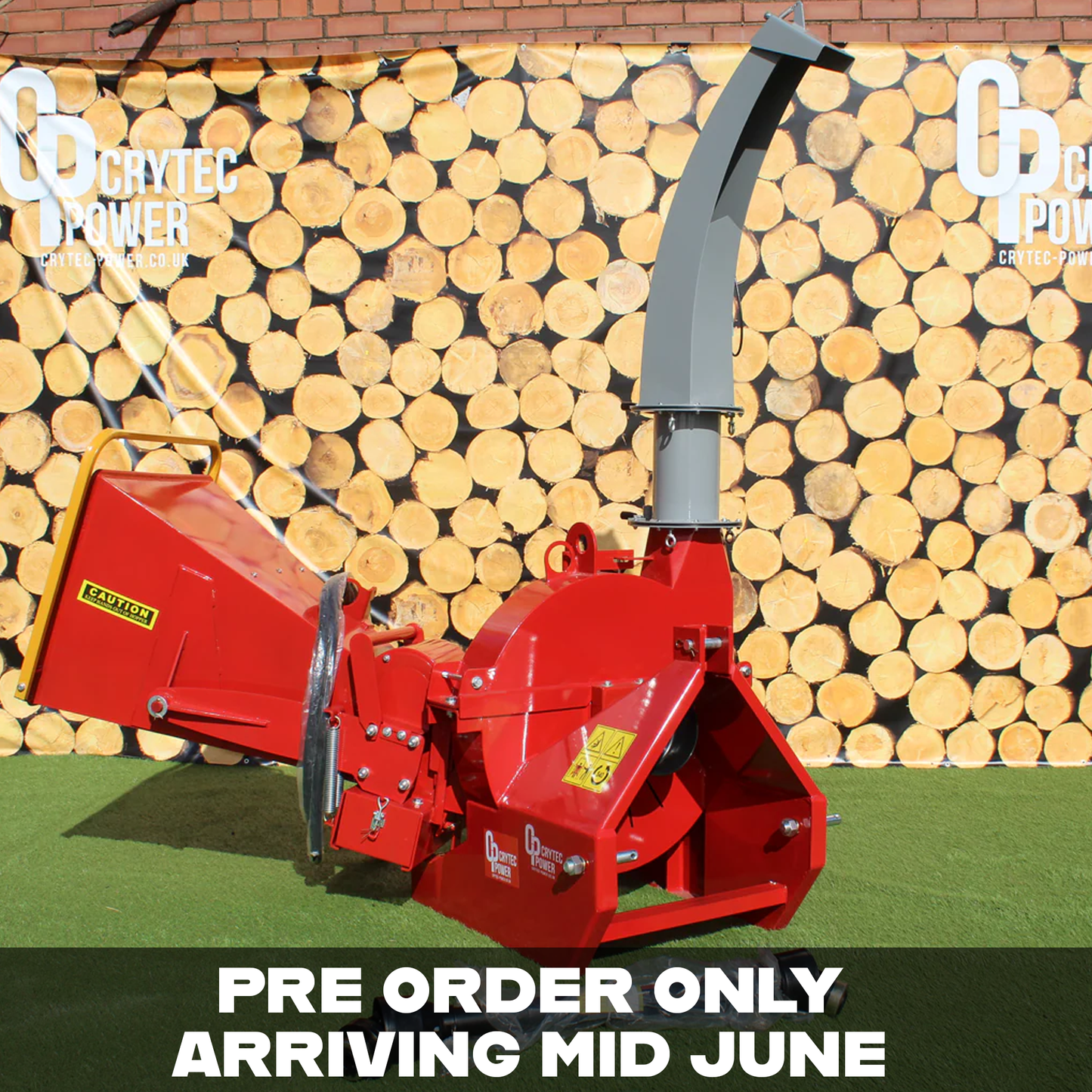 *PRE ORDER* Crytec | BX62R | PTO Wood Chipper | Hydraulic Feed | 6 inch/152mm