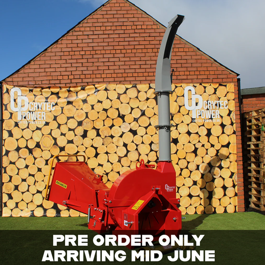 *PRE ORDER* Crytec | BX92R | PTO Wood Chipper | Hydraulic Feed | 10 inch/254mm