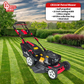 Crytec Petrol Lawn Mower | Self Propelled | 21 inch Cutting Width | 196cc | 60L Collection Bag | CR21LW