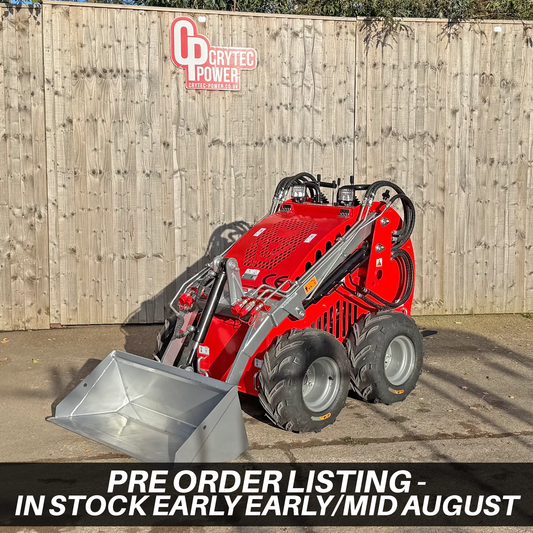 *PRE ORDER* Crytec Mini Skid Steer Loader 4X4 Drive 23HP Rato Engine