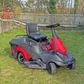 Crytec 26 inch Ride On Petrol Lawn Mower 224cc Mulcher