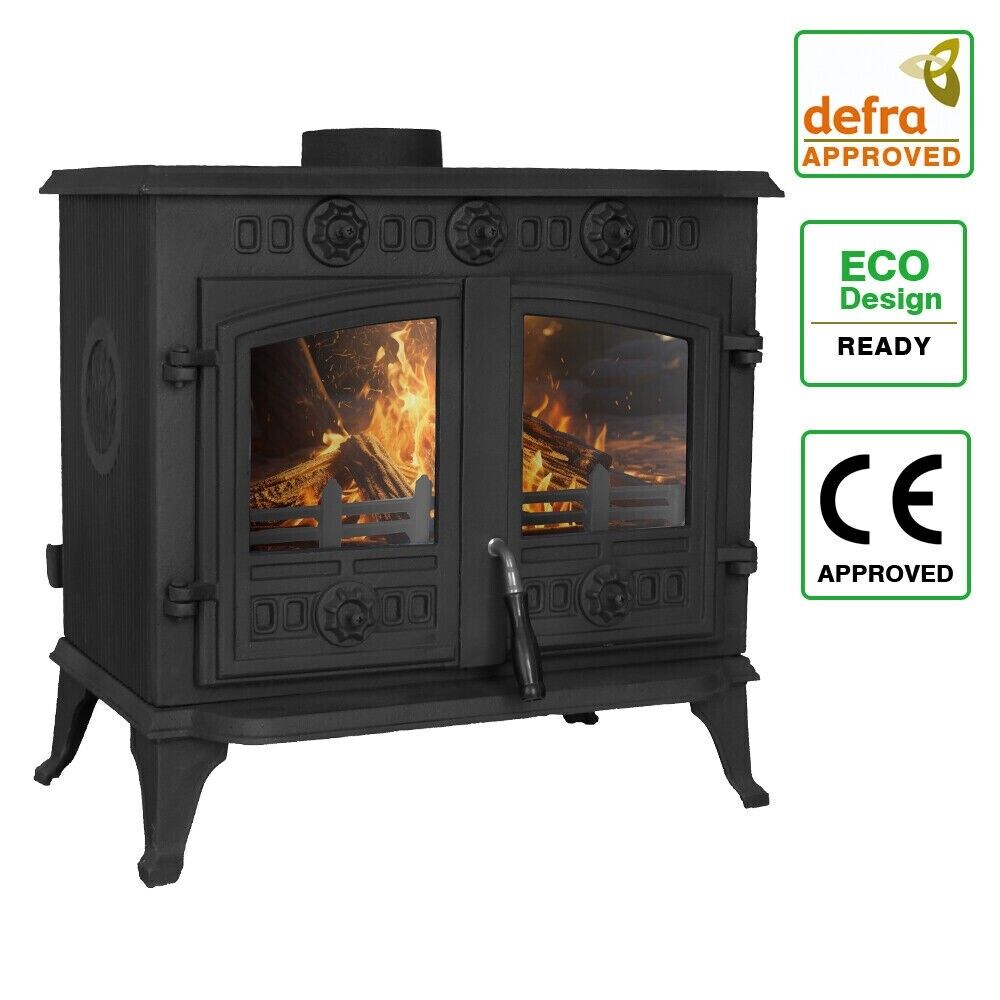 JA006 10kW cast iron multifuel wood stove