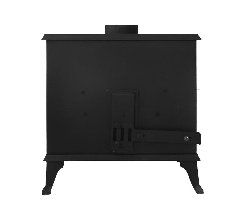 Rear panel view of the JA006 stove