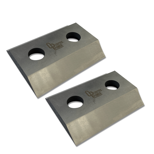 Wood Chipper Blades To Fit Timberwolf 190 SET OF TWO