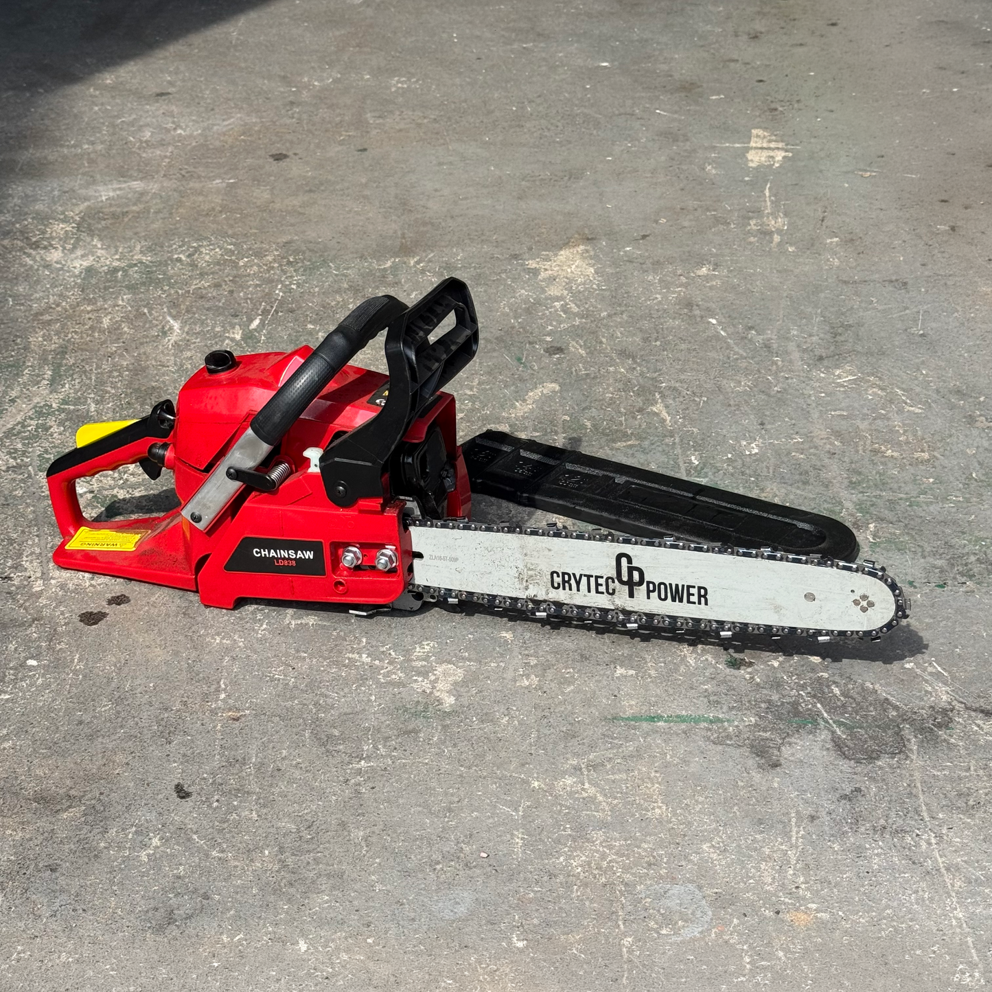 Refurbished 55cc Petrol Chainsaw 56cm Cutting Diameter 2.4hp 7500RPM