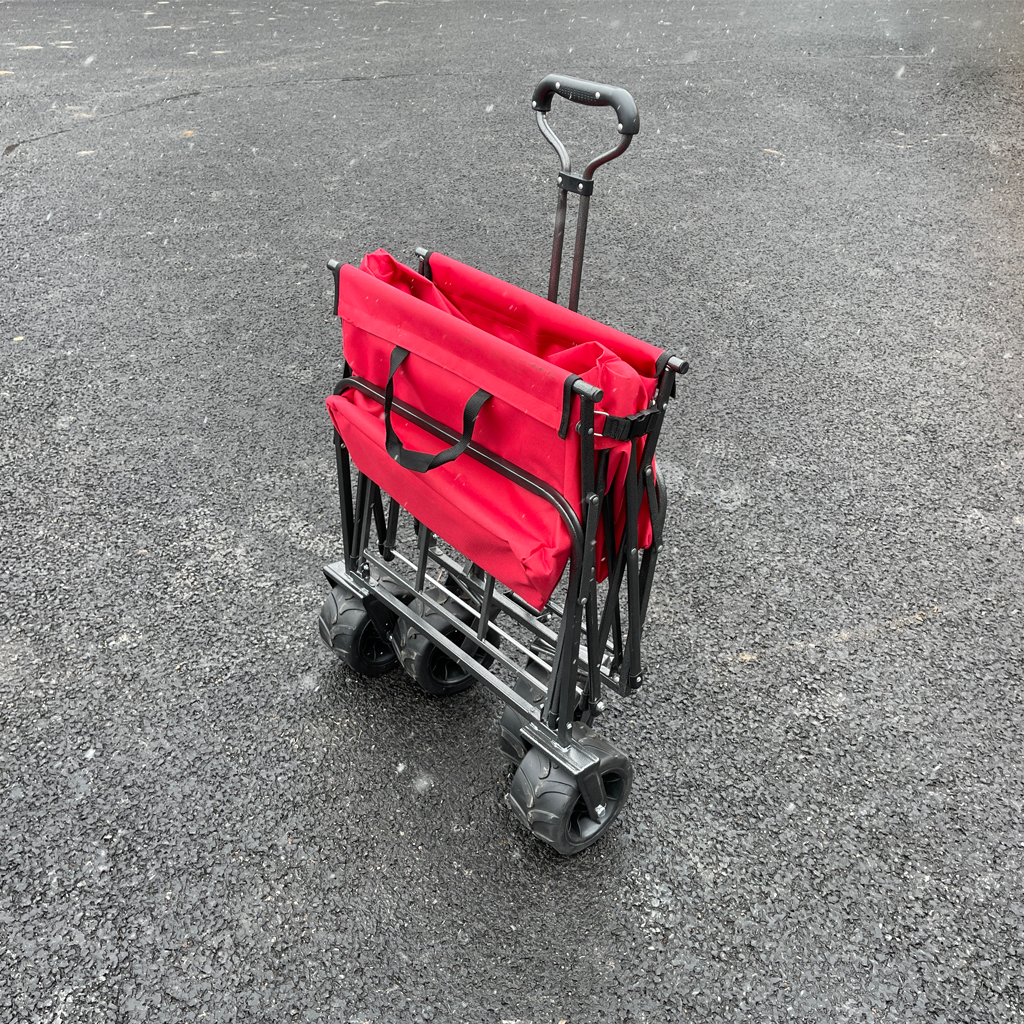 Crytec Garden Cart 100kg Capacity Heavy Duty Foldable